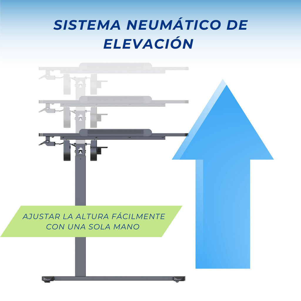 Escritorio móvil ajustable Breezee