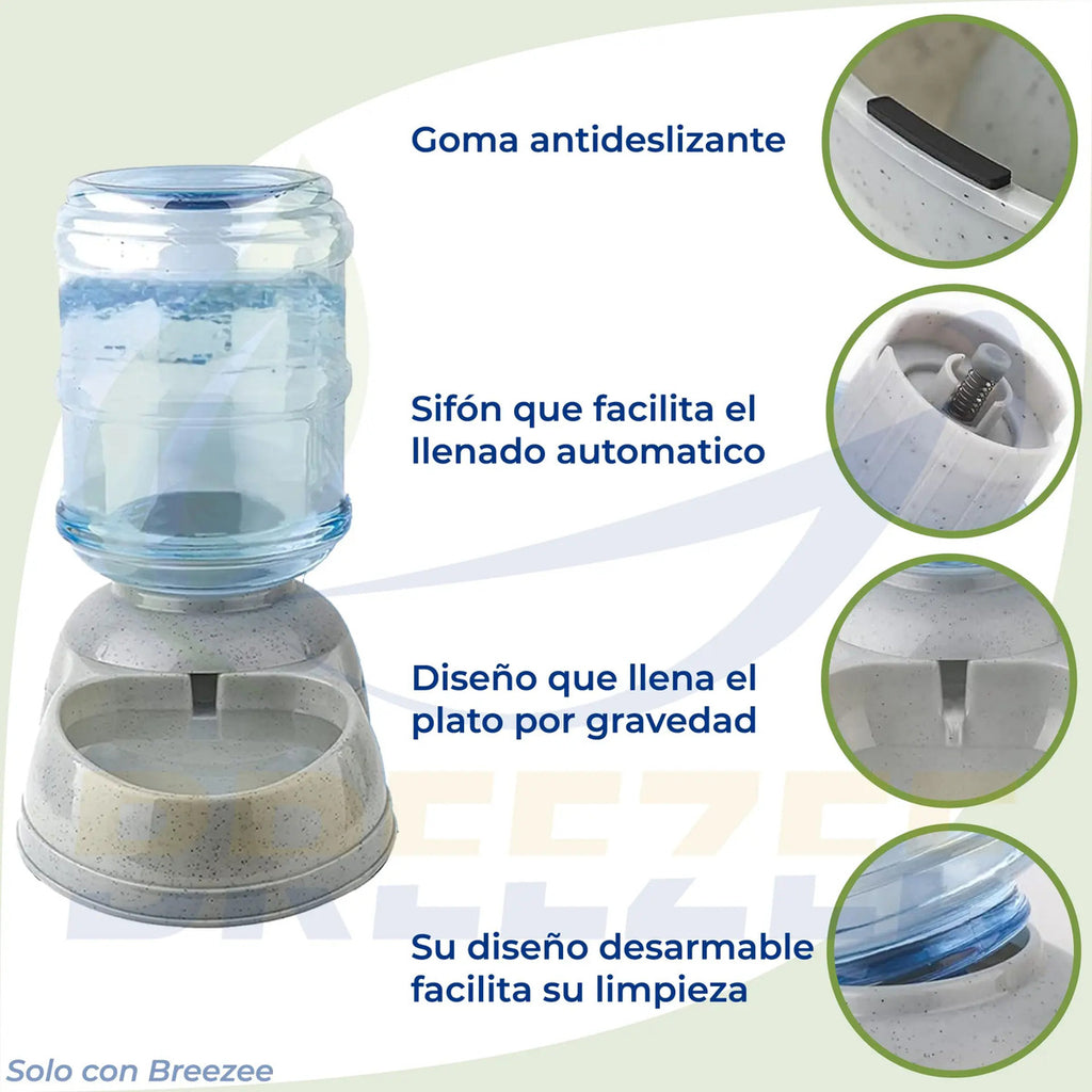 BREEZEE BEBEDERO3.8L-ROSA