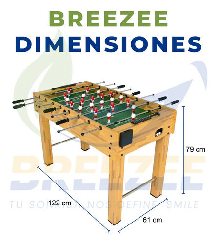 Futbolito de Mesa Premium Café - BREEZEE
