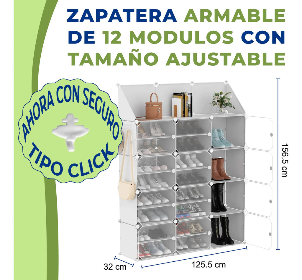 BREEZEE ZAPATERALTA12-NEGRO
