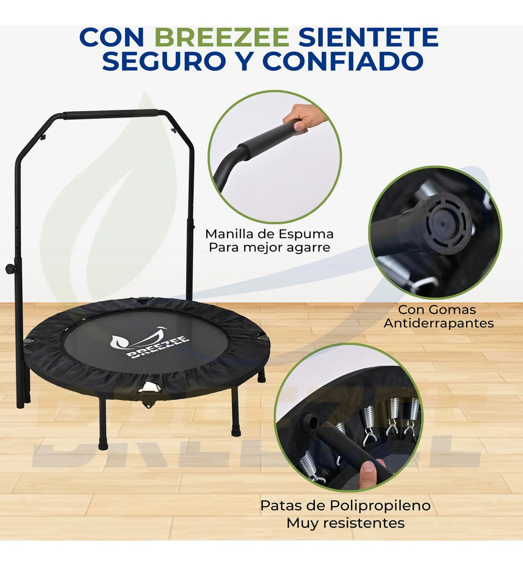 BREEZEE TRAMPOLIN-ROJO