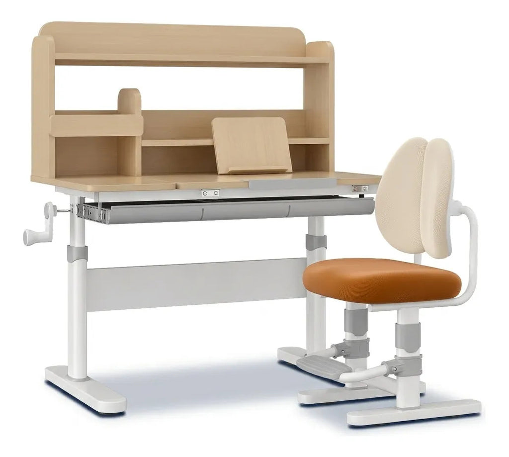 Set de Pupitre Infantil Ajustable con Silla Ergonómica — BREEZEE