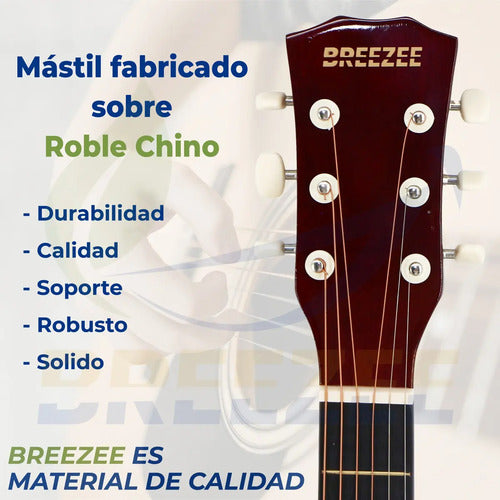 BREEZEE GUITARTILOELECACUS38-MADERACLARA
