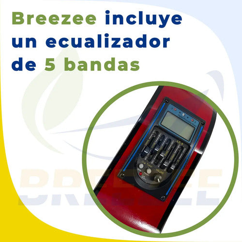BREEZEE GUITARTILOELECACUS38-NEGRO
