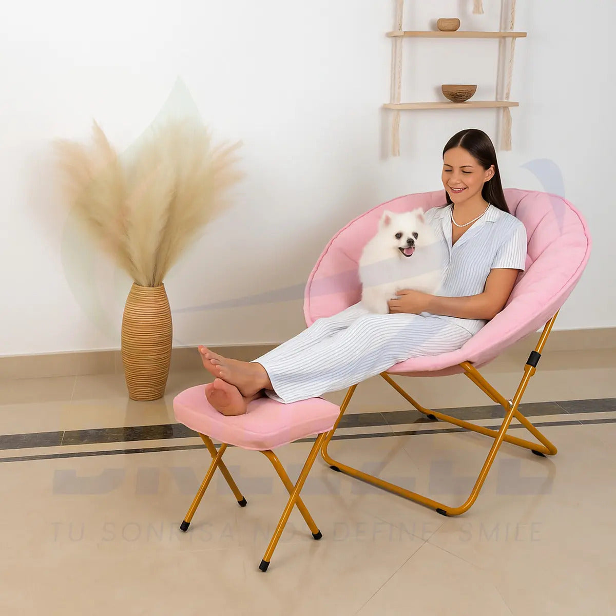 BREEZEE SILLONPLATILLOPRO-ROSA