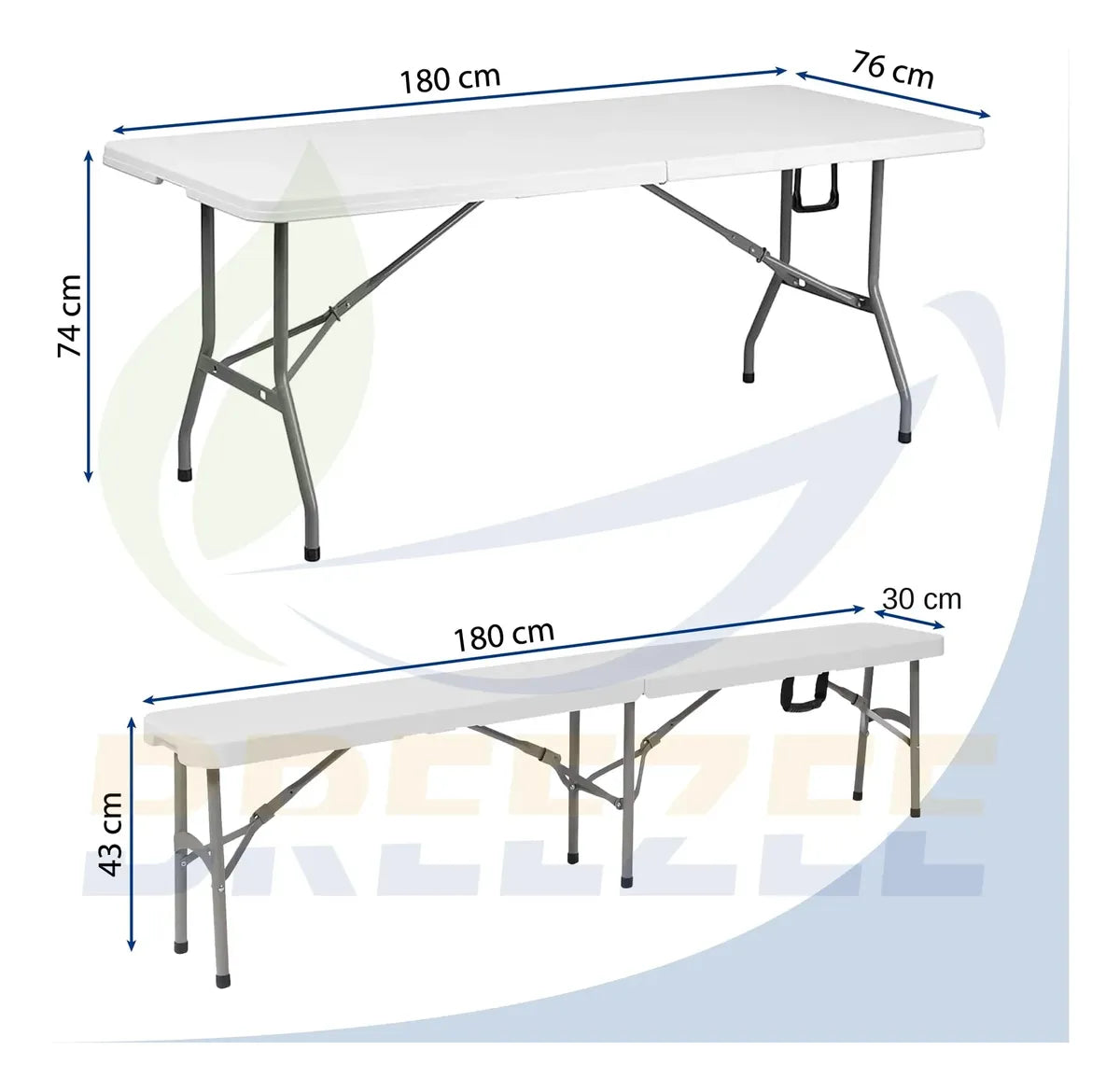 BREEZEE SETMESABANCPLASTICO