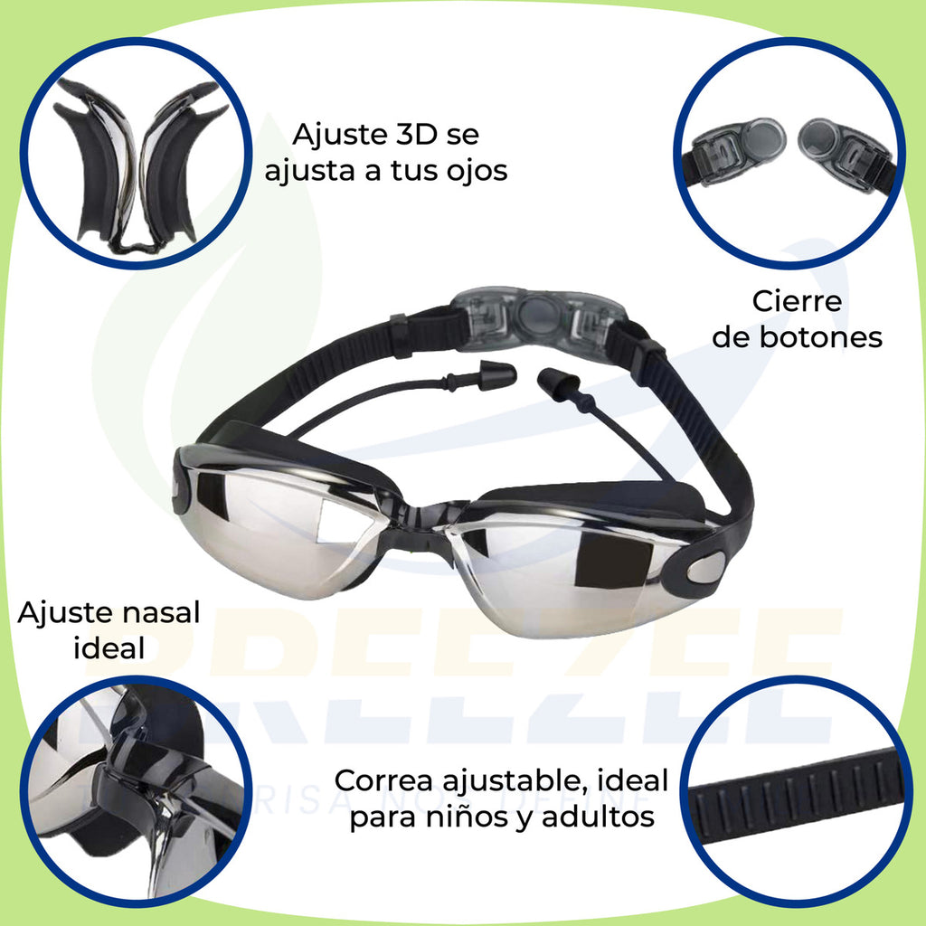 BREEZEE GOGGLES-GRIS