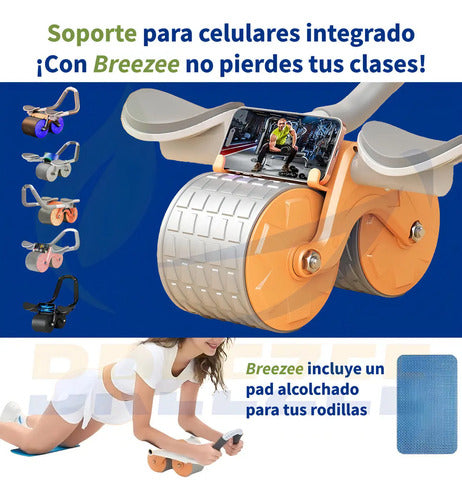 BREEZEE LLANTABDOMINALPRO-NARANJA