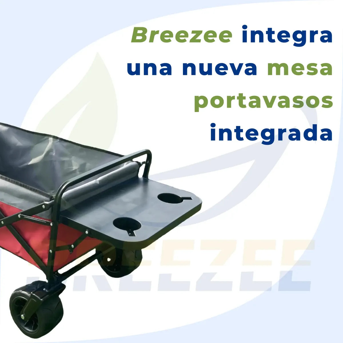 BREEZEE VAGONPORTATILPRO-ROJOGRIS