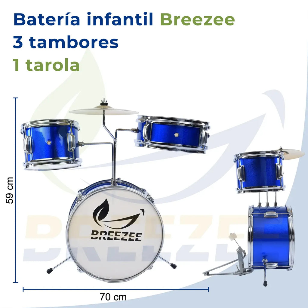 BREEZEE BATERIAINFA13-ROJO