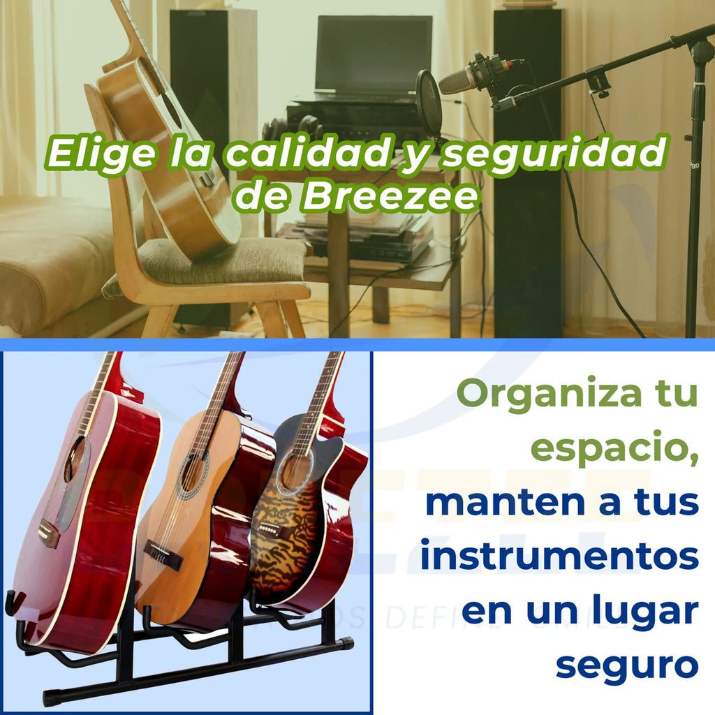 BREEZEE SOPORTEGUITARTRIPLE