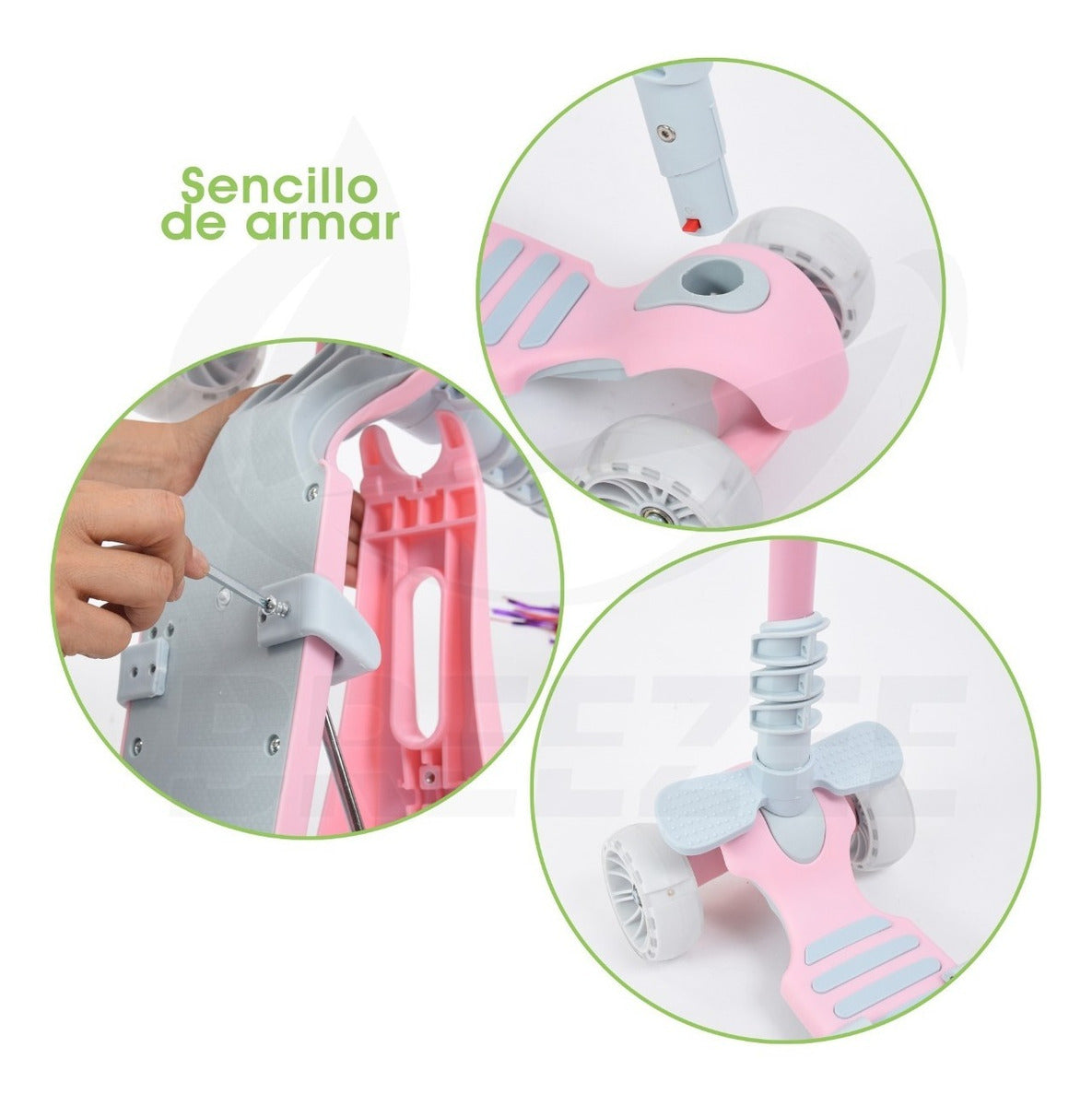BREEZEE SCOOTERCANASTA-VERDE