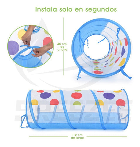 BREEZEE PLAYTENT3PZA-AZUL