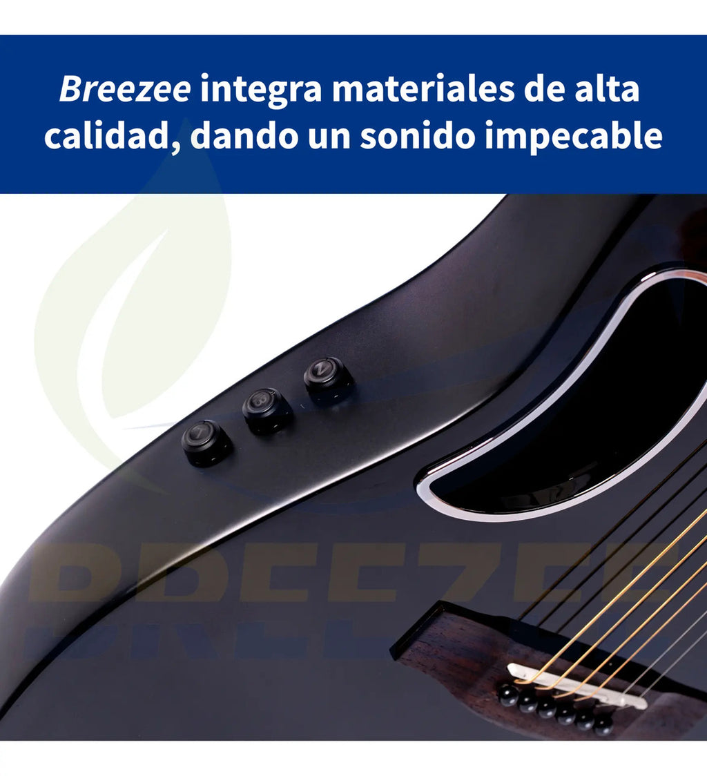 BREEZEE GUITARELECTACUSABS41-MORADO