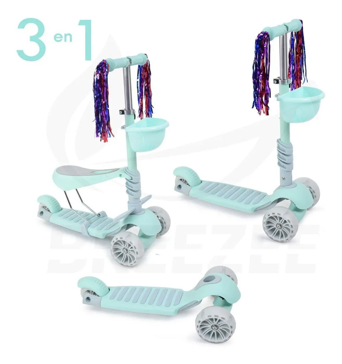 BREEZEE SCOOTERCANASTA-VERDE