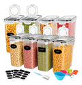 Set de 8 Recipientes Herméticos Libres de BPA — BREEZEE