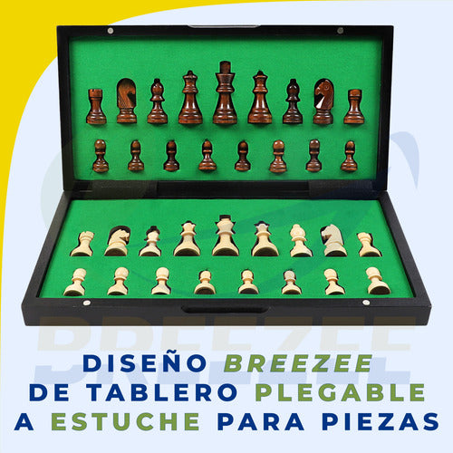 BREEZEE AJEDREZMADER13-NOGAL