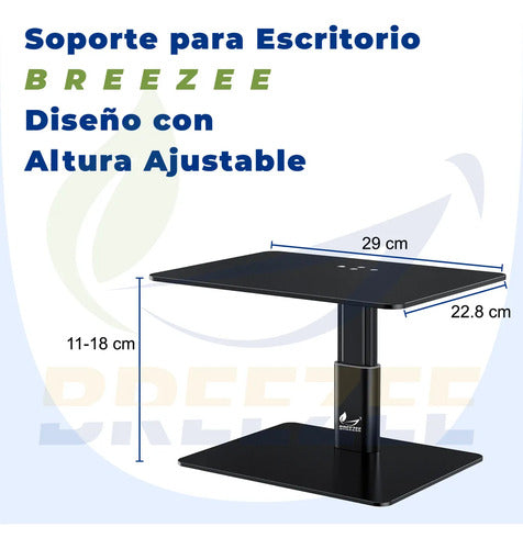 BREEZEE SOPORTEMONITOR-NEGRO