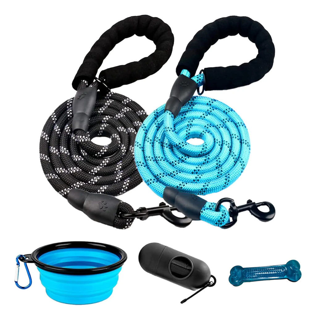 BREEZEE KIT2CORREASREFLEJANTES-NEGROROJO