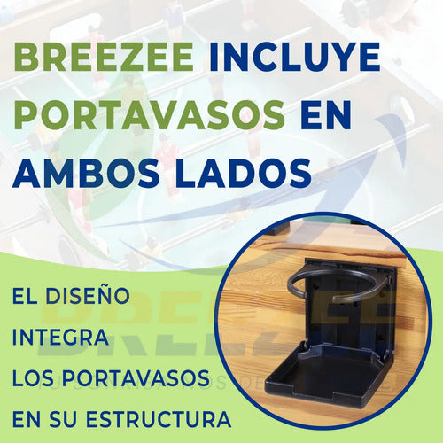Futbolito de Mesa Premium Blanco - BREEZEE