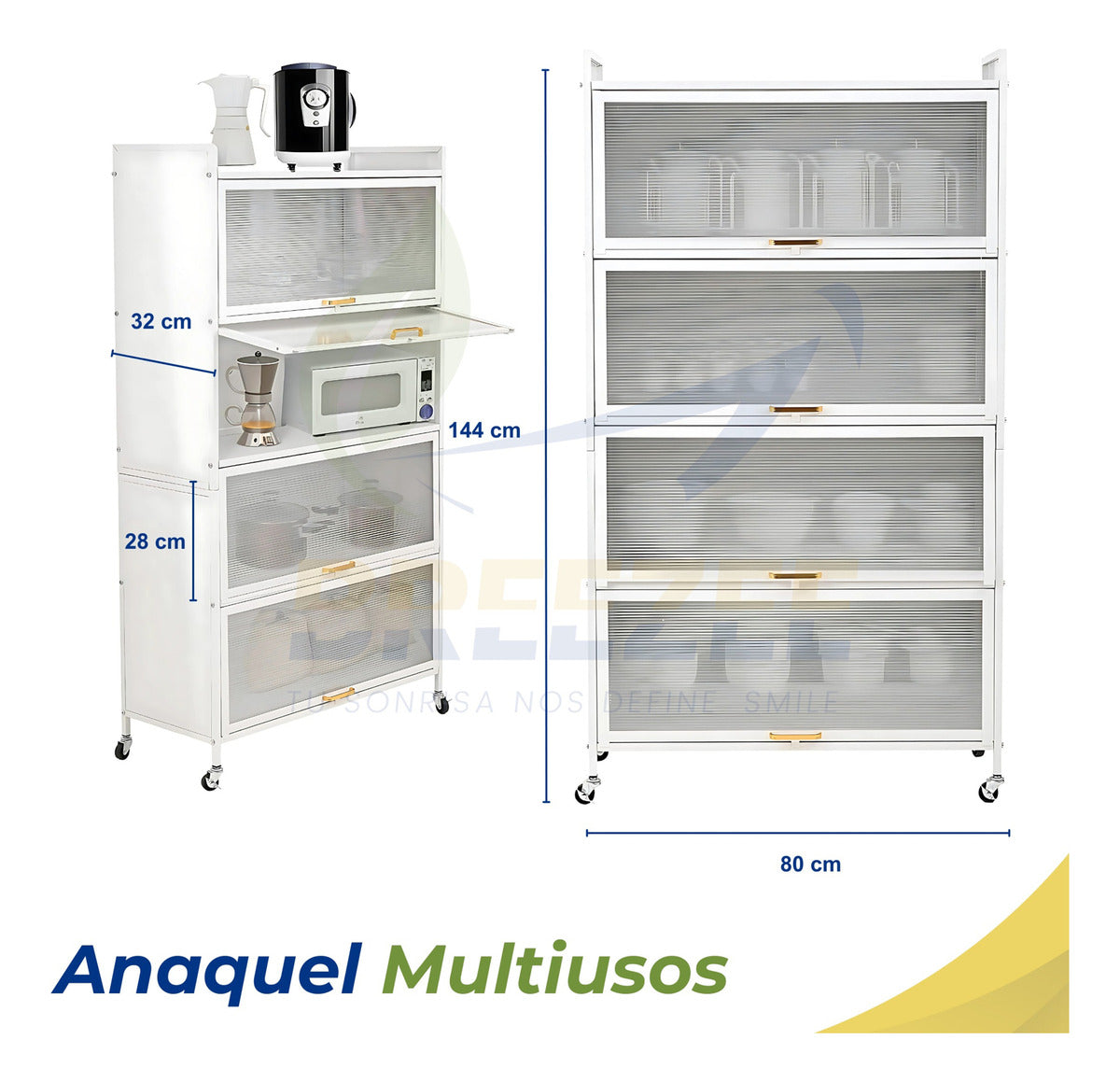 BREEZEE ESTANTECOCIN5-BLANCO