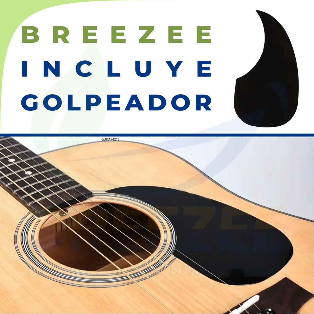 BREEZEE GUITAR4212-NEGRO
