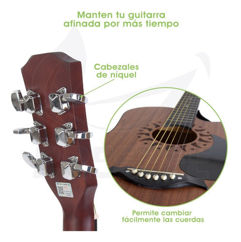 BREEZEE GUITARABETO38-CAQUI