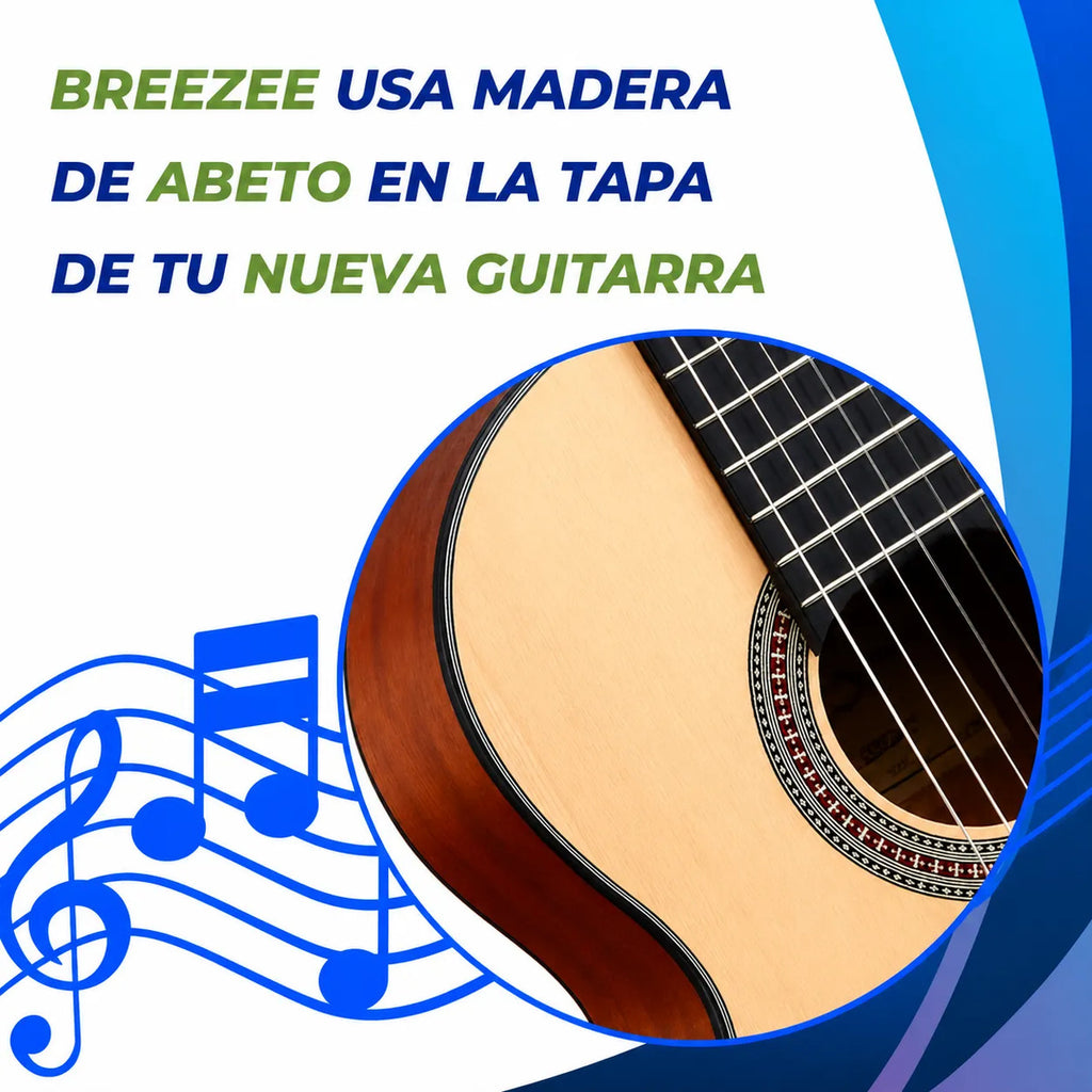 BREEZEE GUITARCLASICELECT39-NATURAL