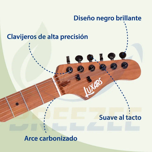 BREEZEE GUITARELECT22TRAS-AQUA