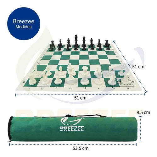 BREEZEE AJEDREZPORTATIL-VERDE