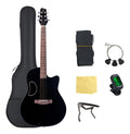 Guitarra Electroacústica 41 Fibra De Carbono Y Abeto Tornas — BREEZEE