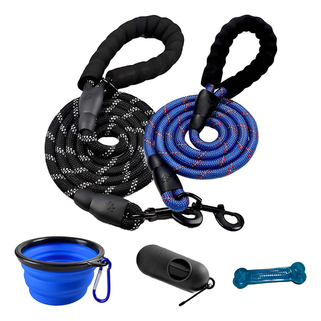 BREEZEE KIT2CORREASREFLEJANTES-NEGROROJO