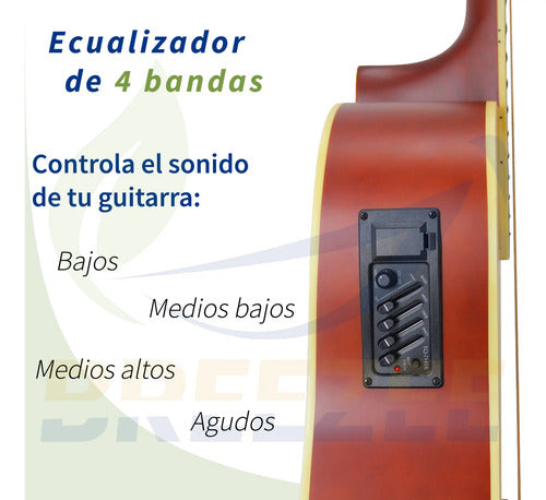 BREEZEE GUITARELECTACUSABS41-MORADO