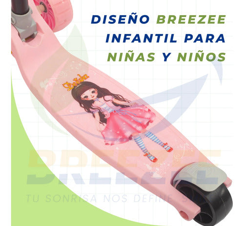 BREEZEE MINISCOOTERPRO-ROSA