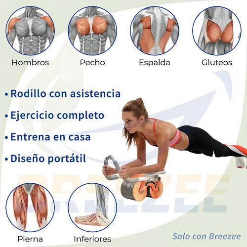 BREEZEE LLANTABDOMINALPRO-NARANJA