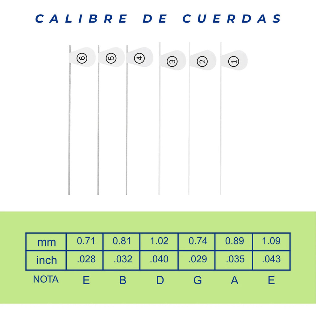 BREEZEE CUERDASGUITCLAS