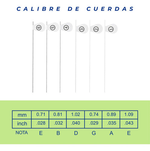 BREEZEE CUERDASGUITCLAS