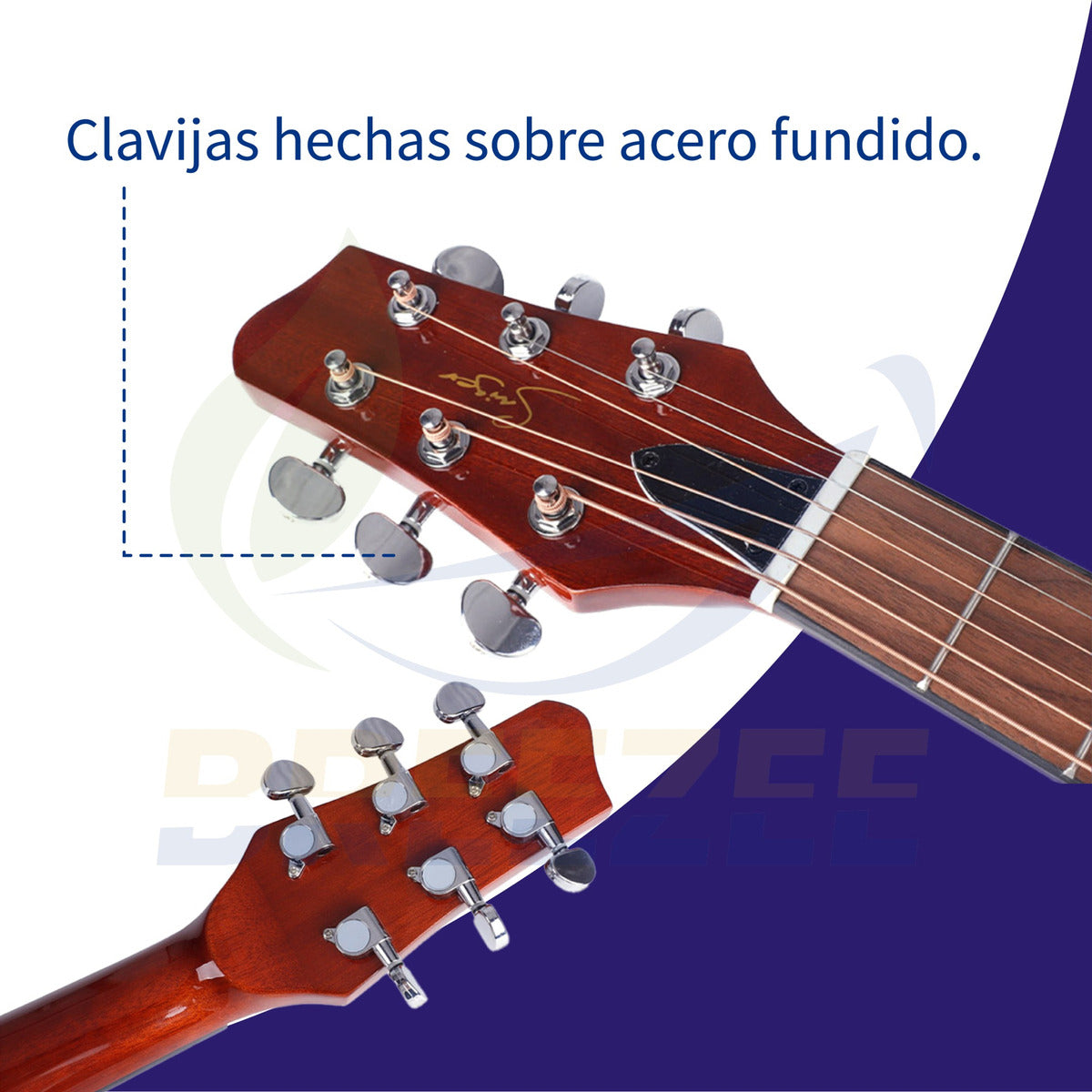 BREEZEE GUITARELECTACUSABS41-MORADO