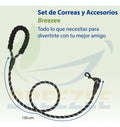 BREEZEE KIT2CORREASREFLEJANTES-NEGROROJO