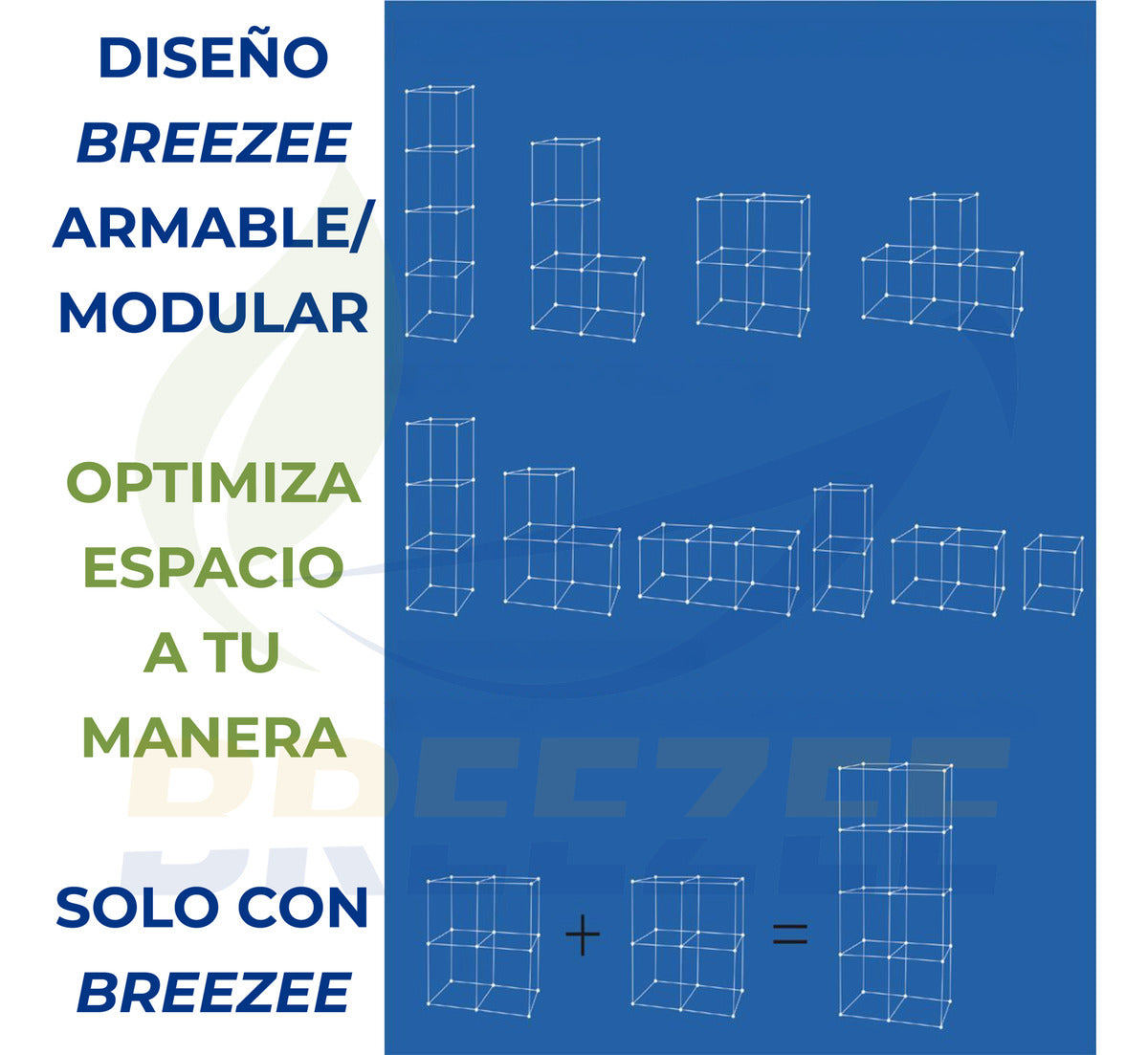 BREEZEE ARMARIOMODULMED-NEGRO