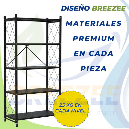 BREEZEE ANAQUELPLEG5-NEGRO