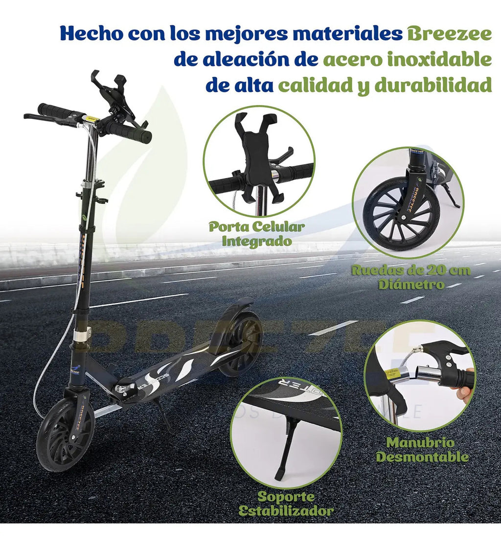 BREEZEE SCOOTERUNIVERSAL-NEGRO