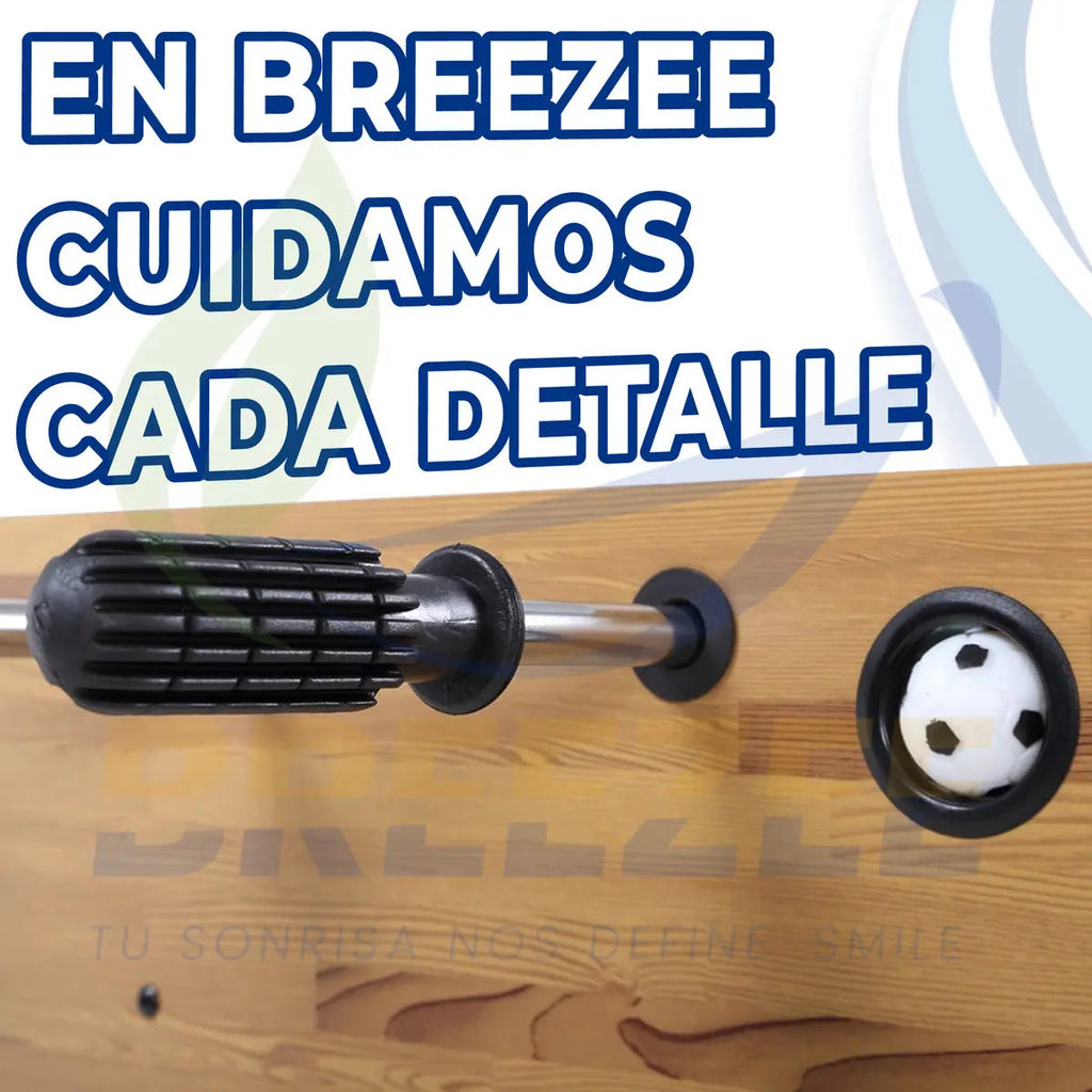 Futbolito de Mesa Premium Blanco - BREEZEE