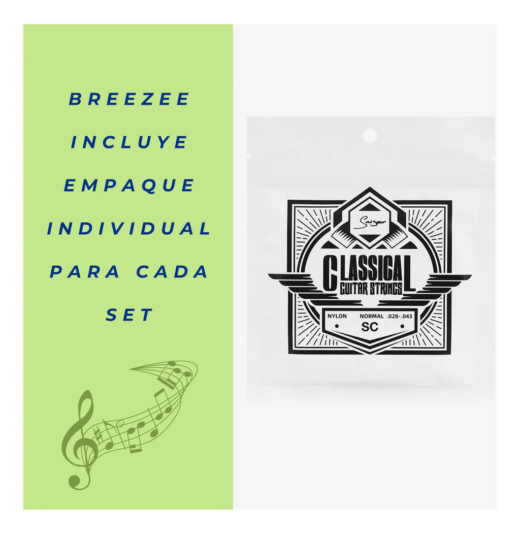BREEZEE CUERDASGUITCLAS