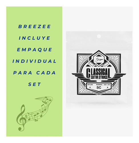 BREEZEE CUERDASGUITCLAS