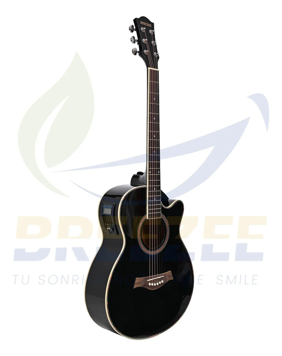 BREEZEE GUITARELECACUS40-NEGRO