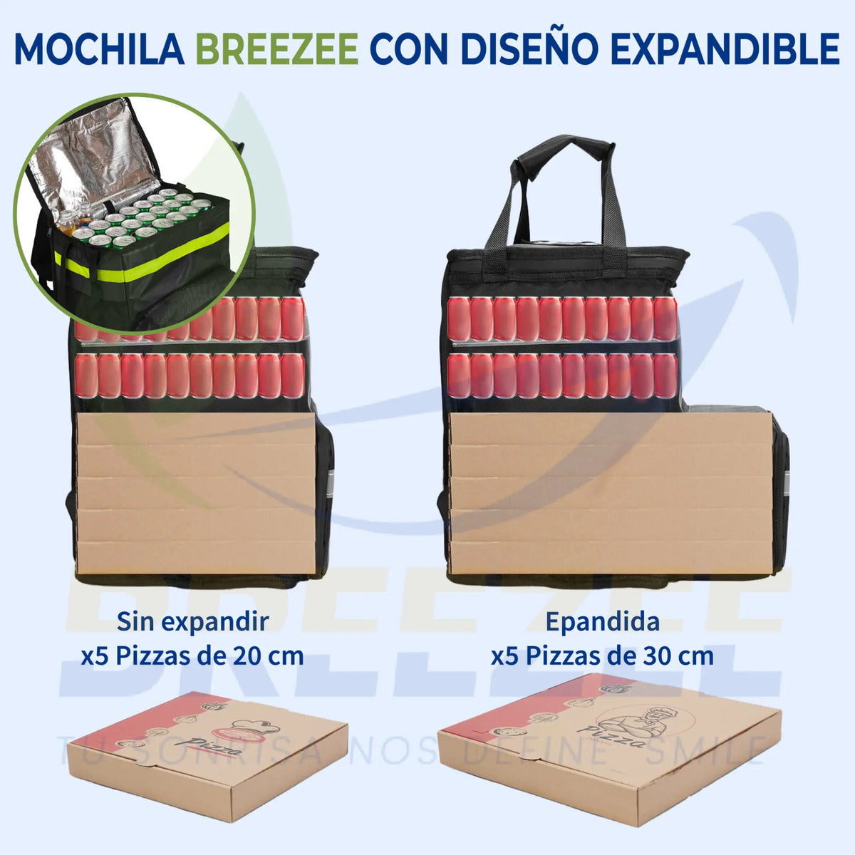 BREEZEE MOCHILAREPARTI-NEGRO