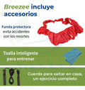 BREEZEE TRAMPOLIN-ROJO