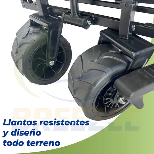 BREEZEE VAGONPORTATILPRO-ROJOGRIS