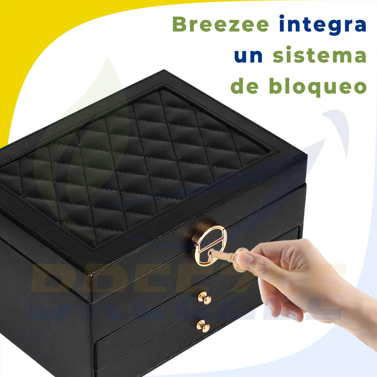 BREEZEE JOYERO3CAP-BLANCO